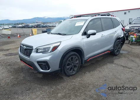 2021 Subaru Forester Sport из США, поврежденный, VIN JF2SKARC1MH534476